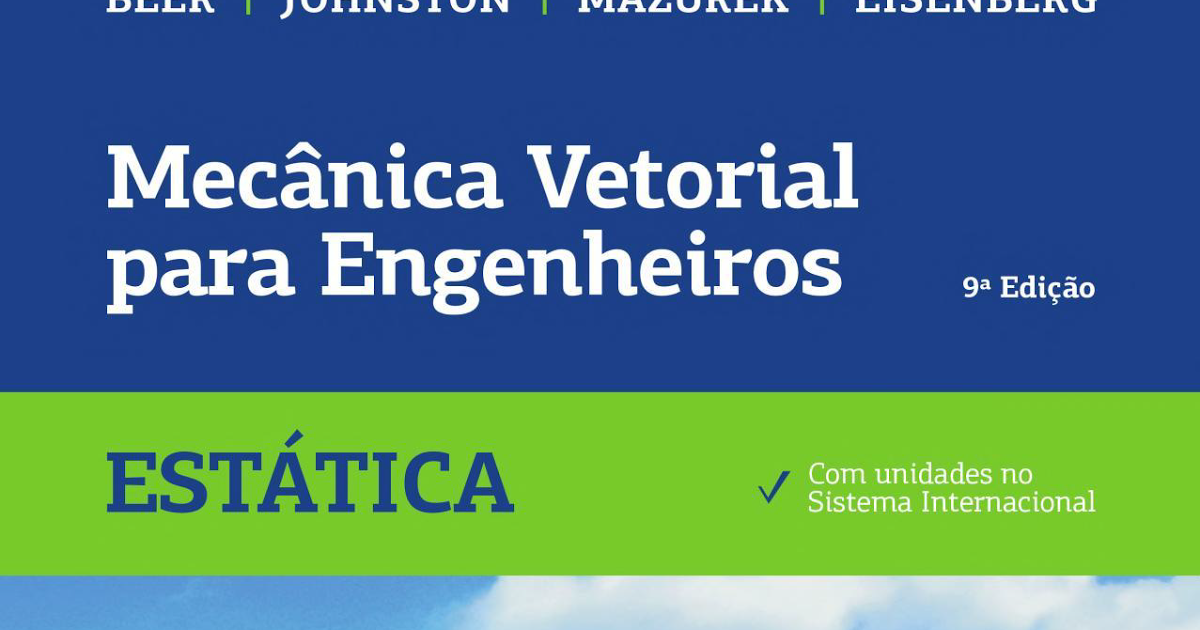 Mecanica Vetorial Para Engenheiros Estatica Pdf